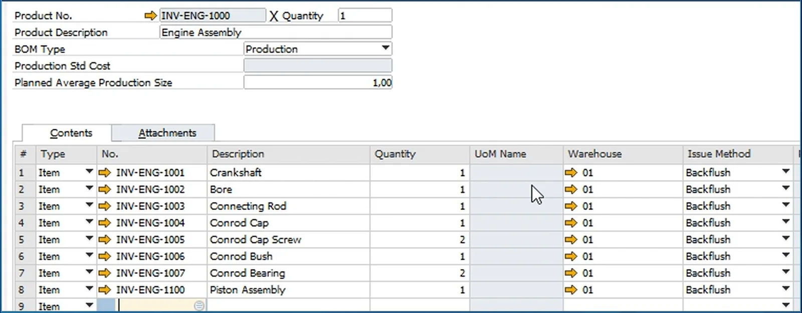 Inventore Assembly Autodesk Inventor to SAP Business One Integration | INV2ERP